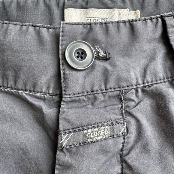 CLOSED Germany Men’s Colombo Cargo Blue Slate Casual Utility Pants Size 30 - Picture 3 of 9